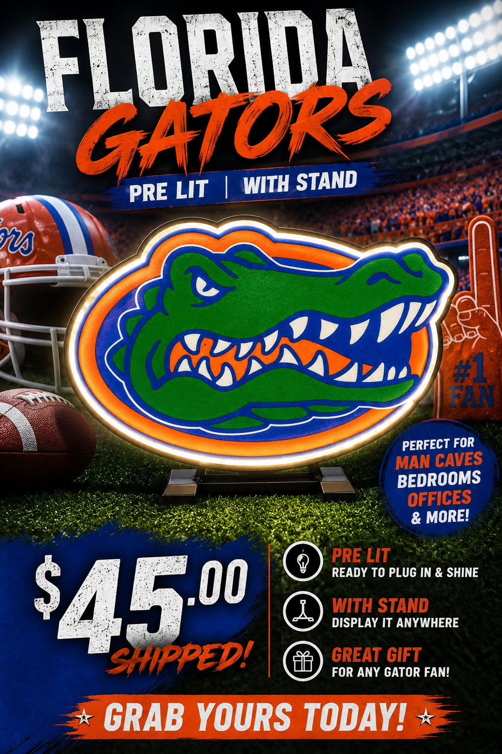 Florida Gators Light box!