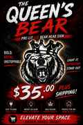 The Queens Bear Light Box