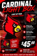 Louisville Cardinals Light box!