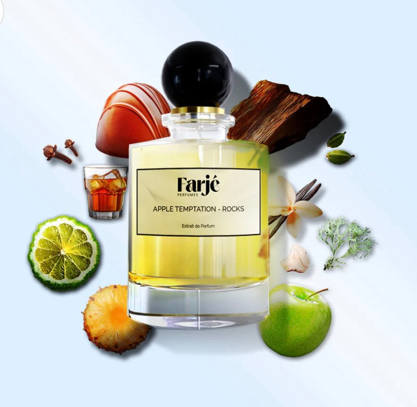 Farje - Apple Temptations Rocks inspired by Killian Apple Brandy on the rocks