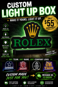 Rolex Light up Box!