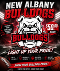 New Albany Bulldogs Light up box!